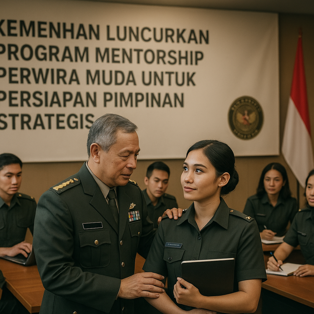 Kemhan Luncurkan Program Mentorship Perwira Muda untuk Persiapan Pimpinan Strategis