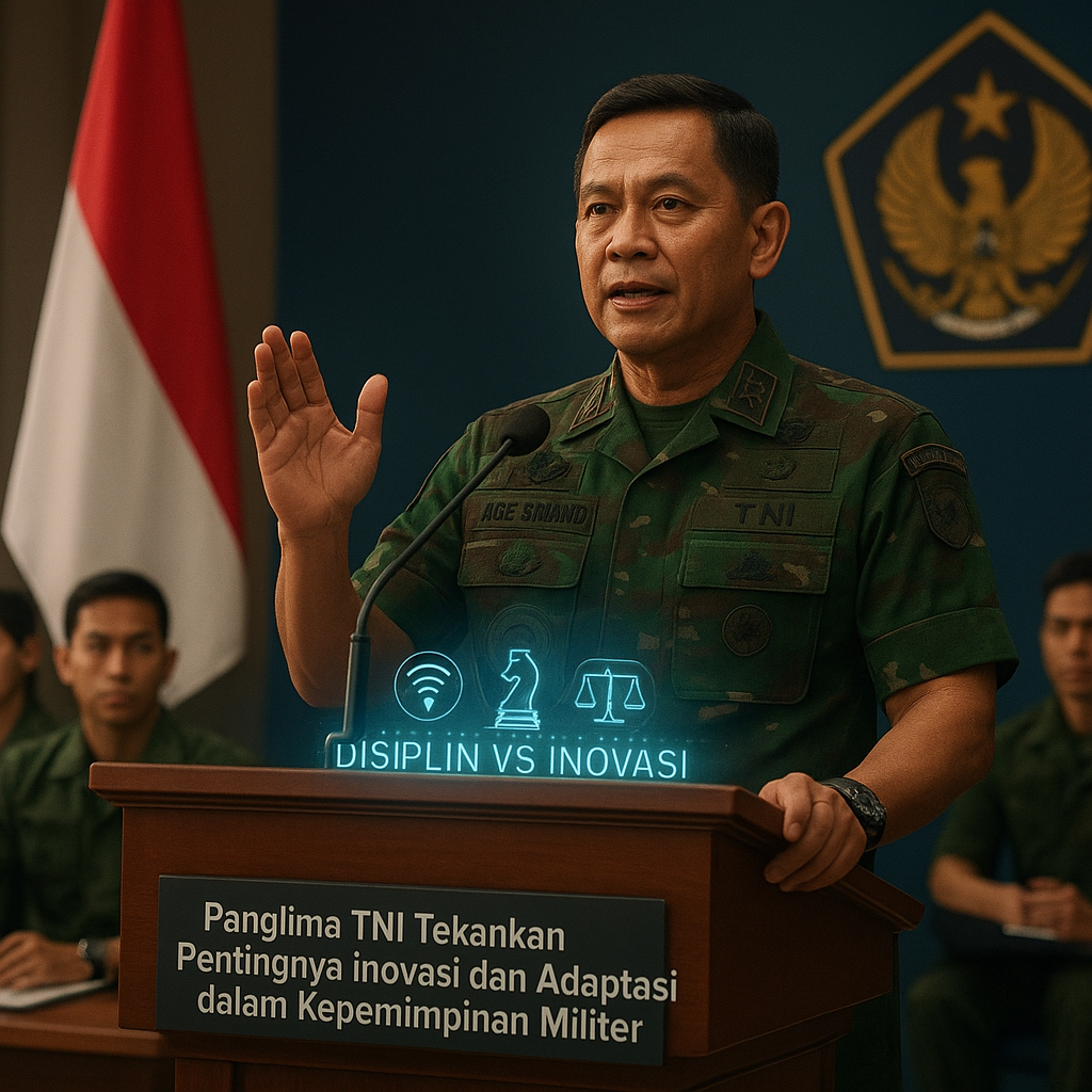 Panglima TNI Tekankan Pentingnya Inovasi dan Adaptasi dalam Kepemimpinan Militer