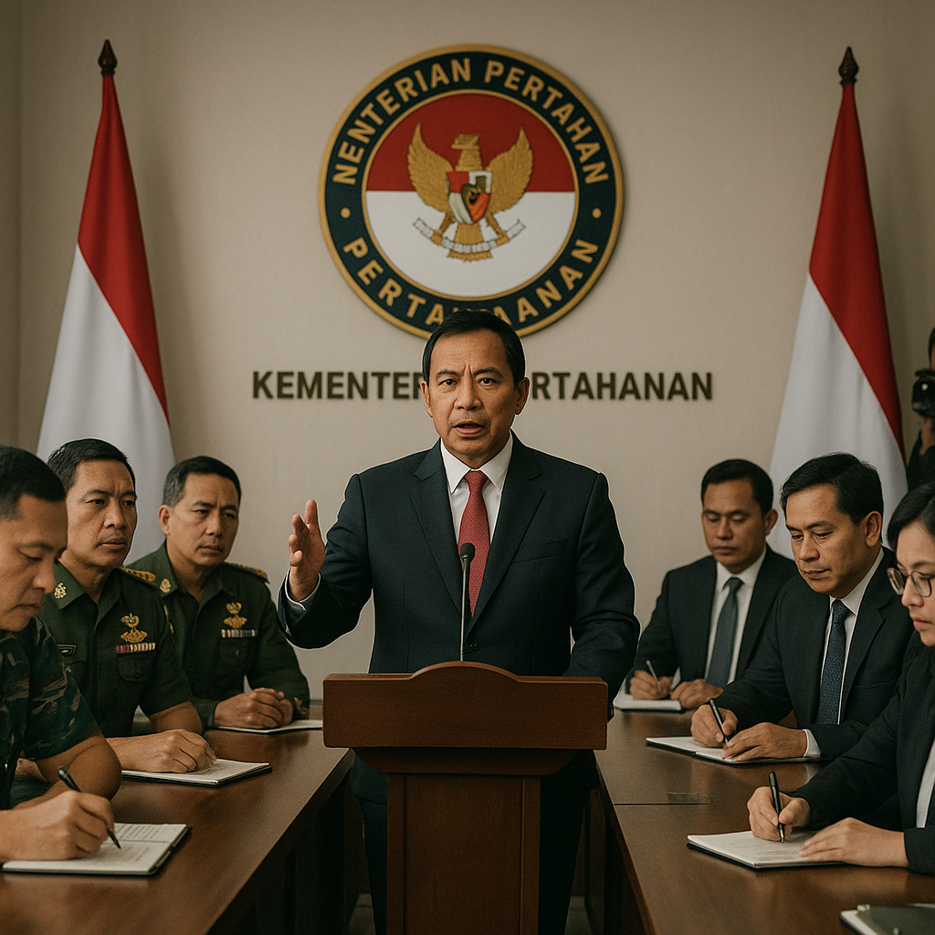 Menhan Tegaskan Sinergi Sipil-Militer Kunci Pertahanan Negara yang Kuat
