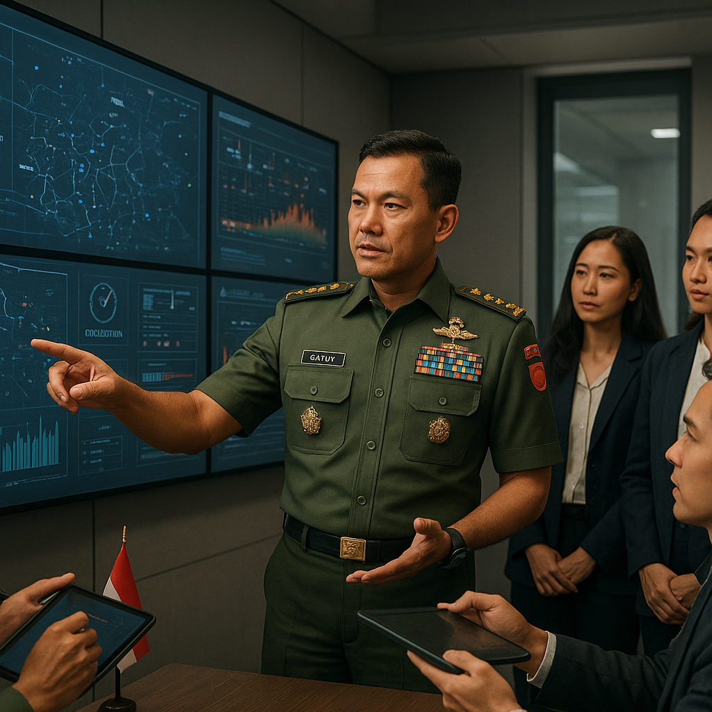 Pembekalan Kepemimpinan Jenderal Bintang Dua: Dari Command Center ke Pengambilan Keputusan