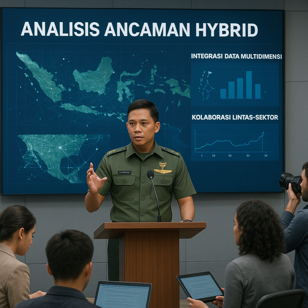 Perwira Intelijen TNI AD Ungkap Metode Analisis Ancaman Hybrid