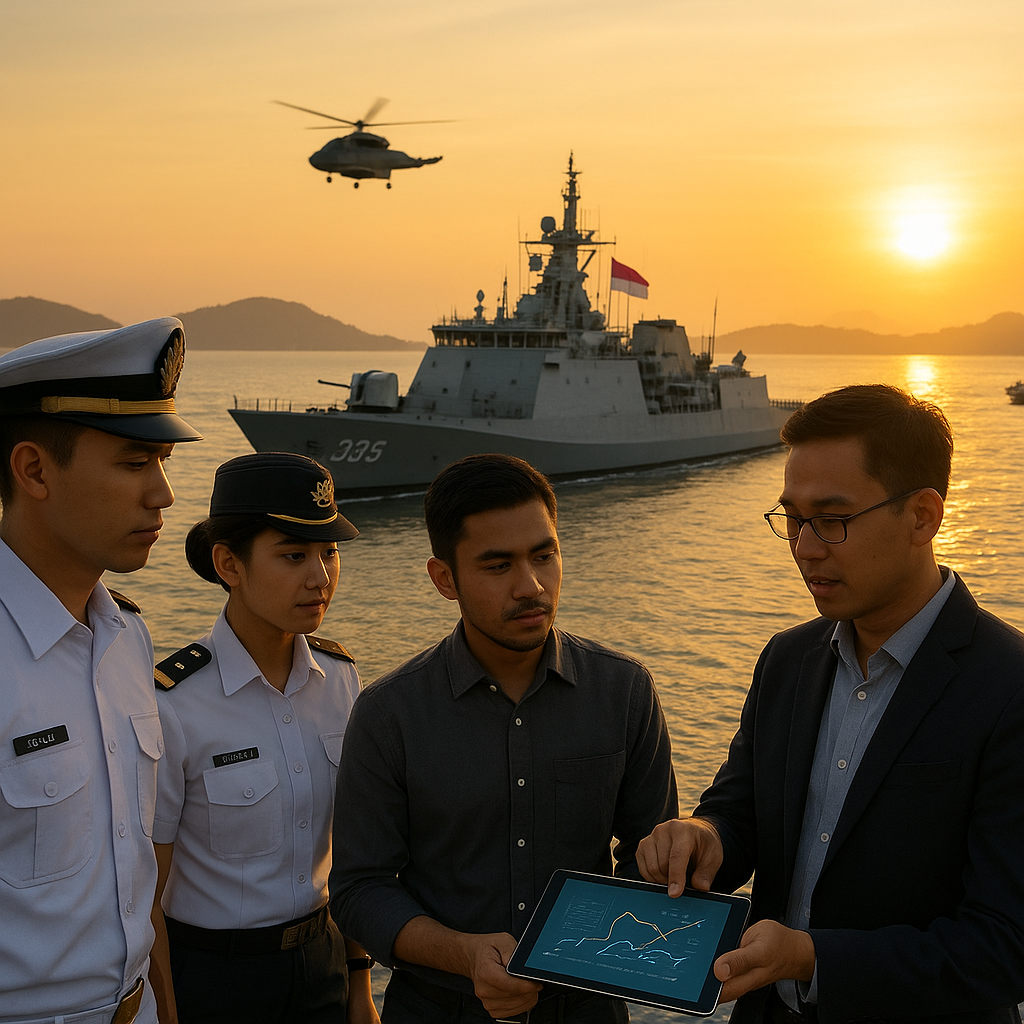 Episentrum Baru Kekuatan Maritim Nusantara: Dari Alutsista Modern ke Doktrin Modern