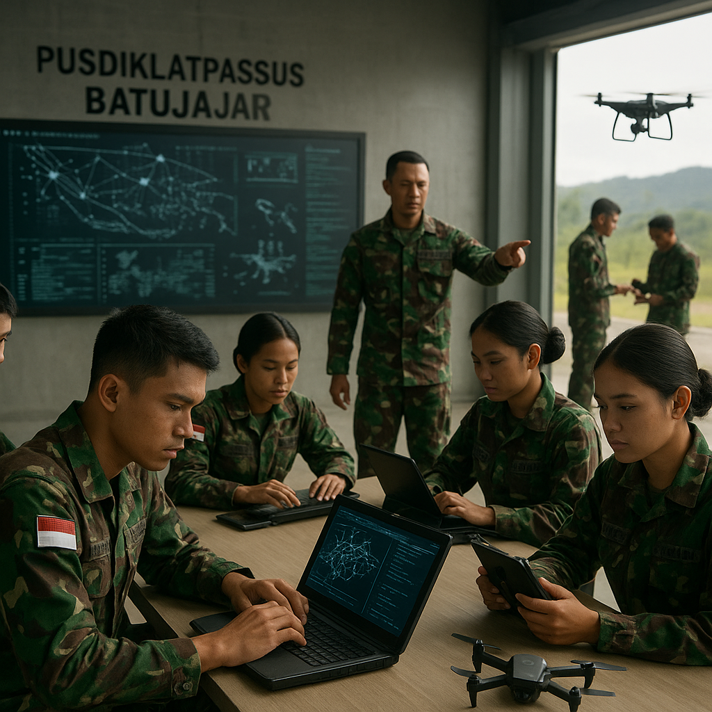 Pelatihan Complex Warfare TNI Sudah Masukkan Operasi Siber dan Drone