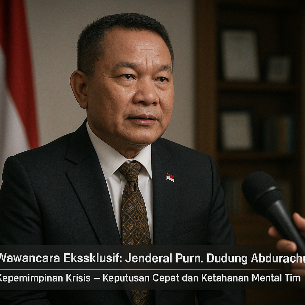 Wawancara Eksklusif: Jenderal Purn. Dudung Abdurachman Soal Kepemimpinan Krisis