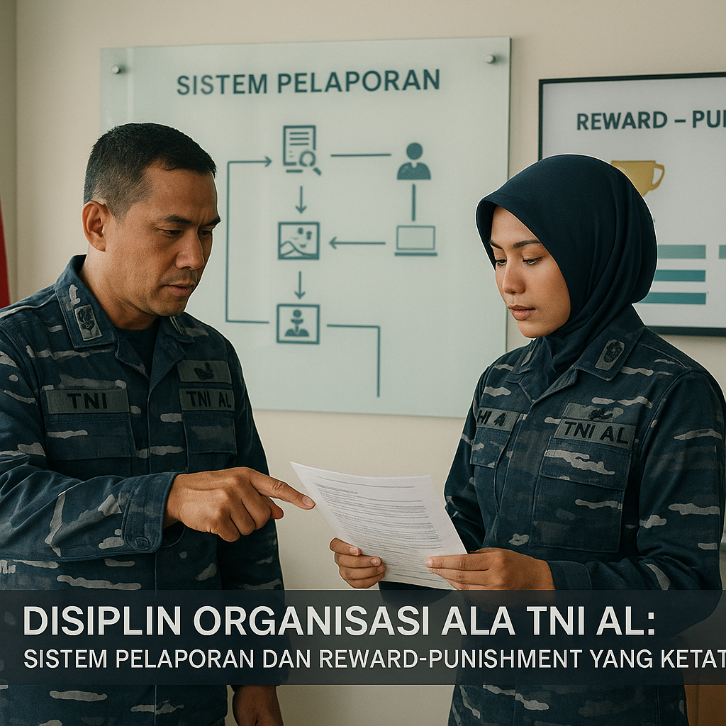 Disiplin Organisasi ala TNI AL: Sistem Pelaporan dan Reward-Punishment yang Ketat