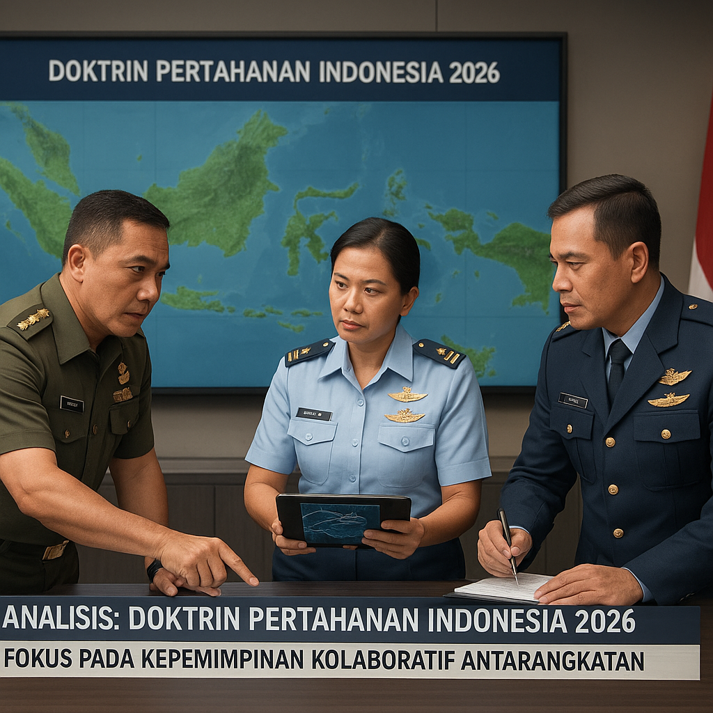 Analisis: Doktrin Pertahanan Indonesia 2026 Fokus pada Kepemimpinan Kolaboratif Antarangkatan