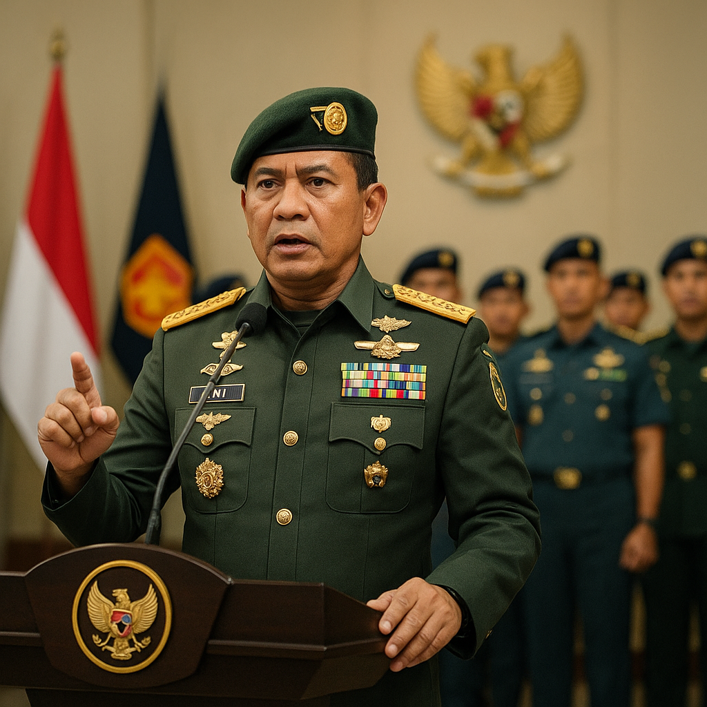 Panglima TNI Tegaskan Kepemimpinan Berbasis Keteladanan demi Disiplin Organisasi