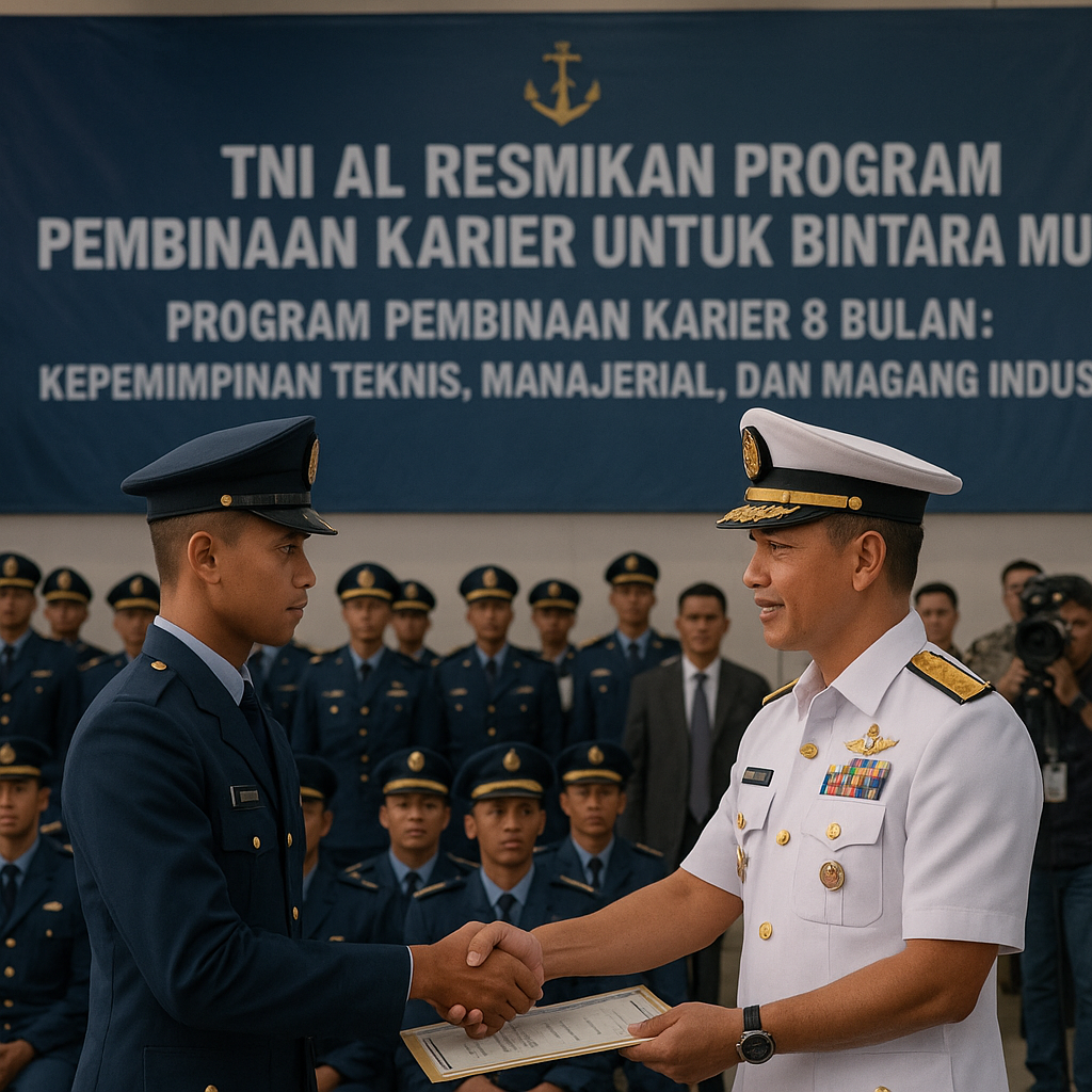TNI AL Resmikan Program Pembinaan Karier untuk Bintara Muda