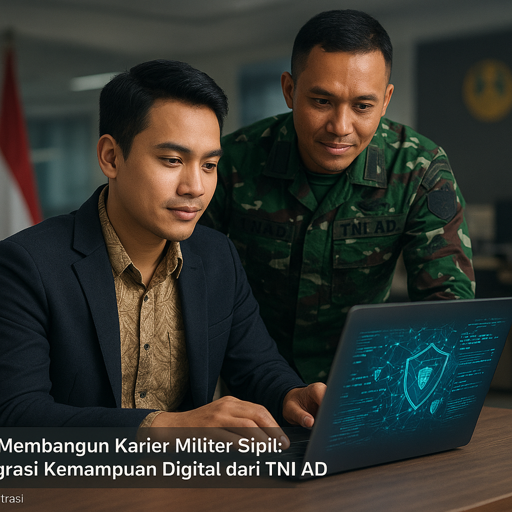 Tips Membangun Karier Militer Sipil: Integrasi Kemampuan Digital dari TNI AD