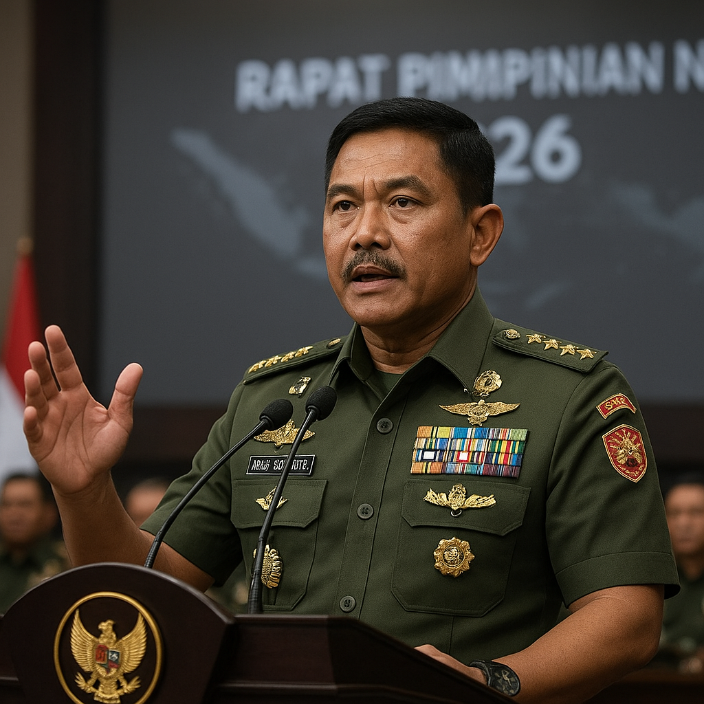 Panglima TNI Pertegas Kepemimpinan Strategis sebagai Fondasi Pertahanan Nasional