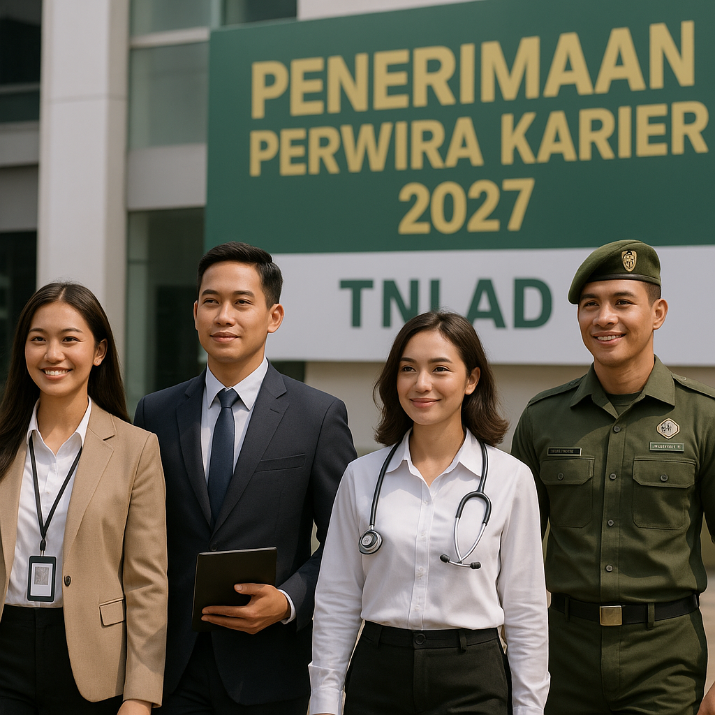 TNI AD Buka Penerimaan Perwira Profesional Muda dengan Jalur Khusus