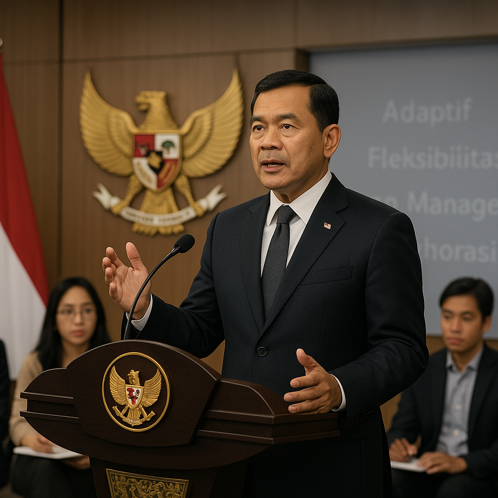 Menhan Sjafrie Sjamsoeddin: Indonesia Perlu Doktrin Pertahanan yang Adaptif
