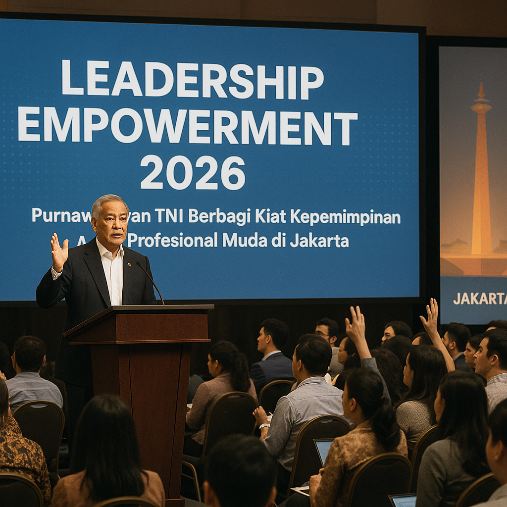Purnawirawan TNI Berbagi Kiat Kepemimpinan kepada Profesional Muda di Jakarta