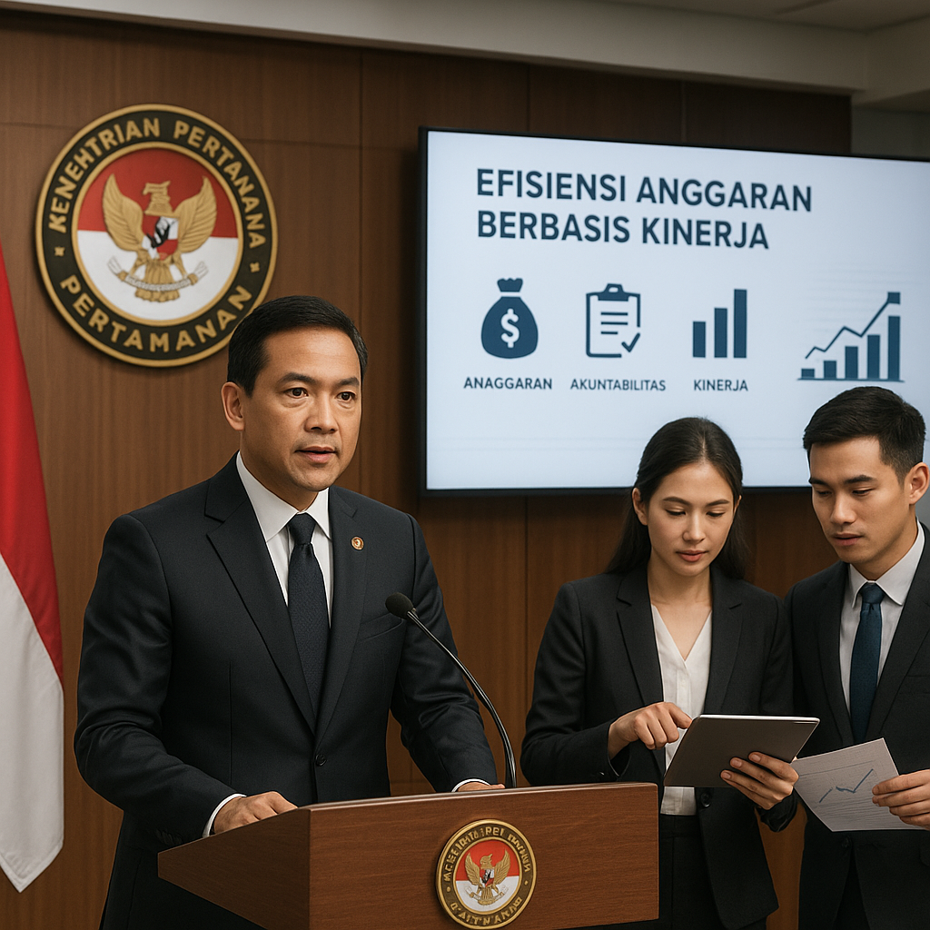 Transformasi Manajemen Pertahanan: Menhan Dorong Efisiensi Anggaran Berbasis Kinerja