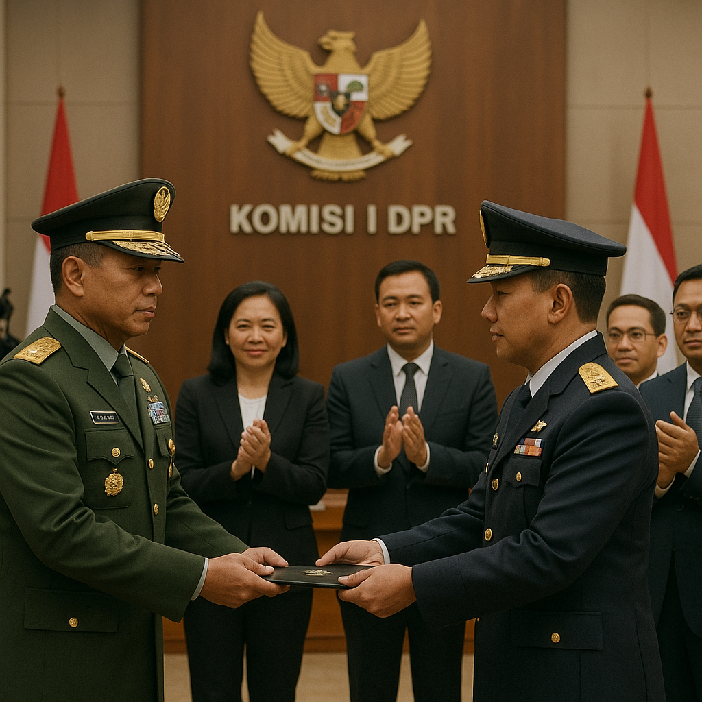 Komisi I DPR Nilai Tukar Jabatan TNI Sebagai Penyegaran Dinamis