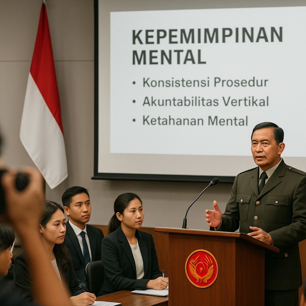 Mantan Danjen Kopassus Berbagi Kiat Disiplin Operasional untuk Eksekutif Muda