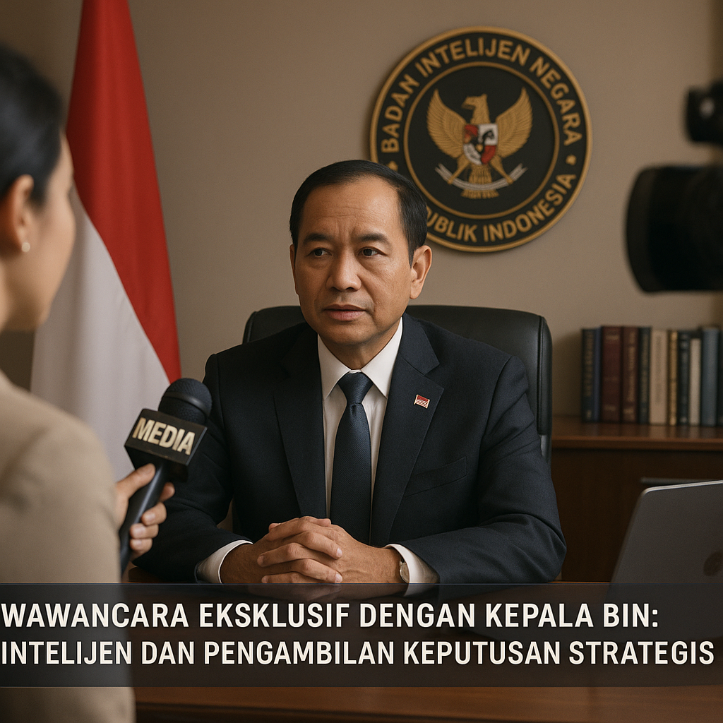 Wawancara Eksklusif dengan Kepala BIN: Intelijen dan Pengambilan Keputusan Strategis