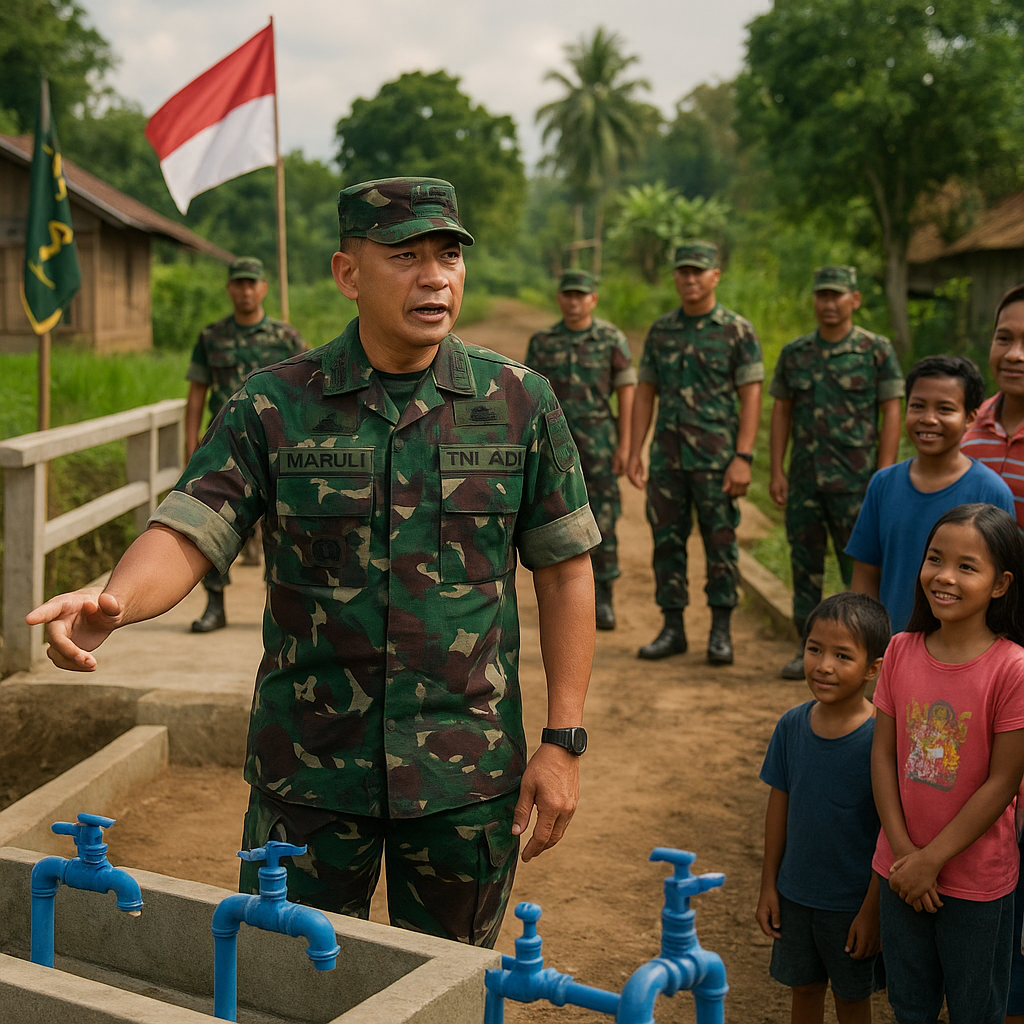 Kasad Maruli Beberkan Karya TNI AD untuk Rakyat: 7.217 Titik Air dan 336 Jembatan