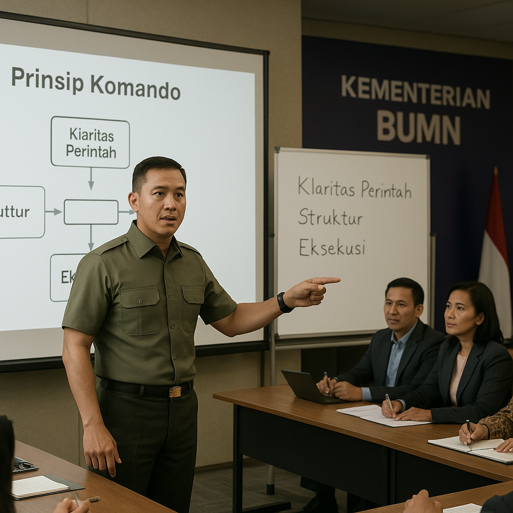 Kementerian BUMN Gelar Leadership Bootcamp, Aplikasikan Prinsip Komando Militer dalam Bisnis