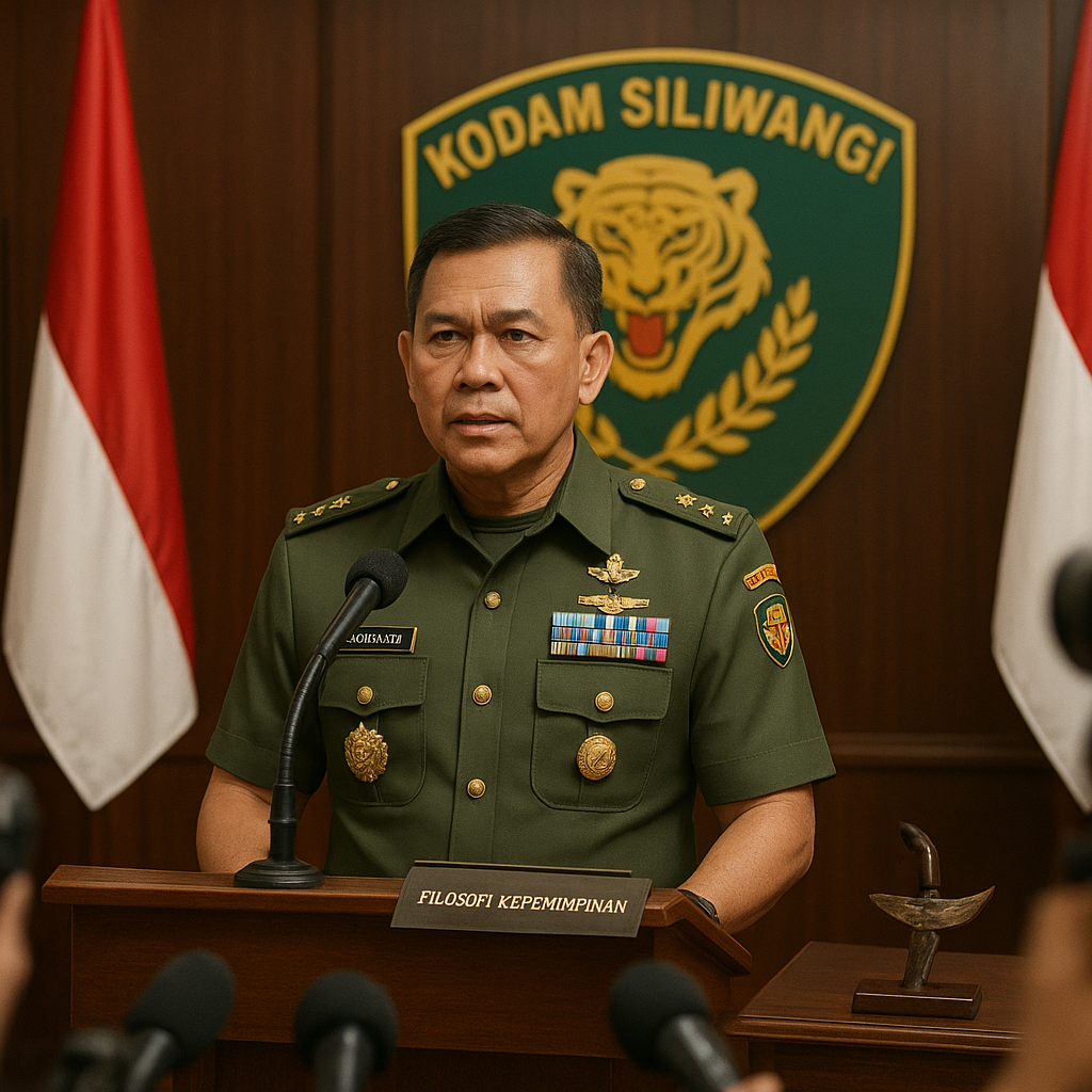 Mayjen TNI Kosasih Ungkap Filosofi Kepemimpinan Baru di Kodam Siliwangi