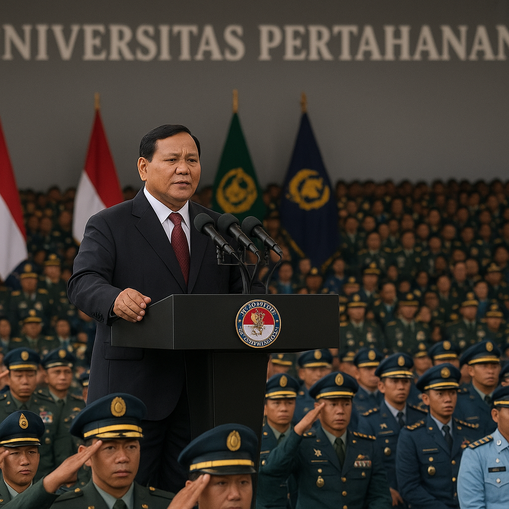 Taklimat Komandan TNI: 1.500 Komandan TNI Kumpul di Unhan Bogor, Prabowo Kobarkan Semangat Tempur dan Soliditas Prajurit