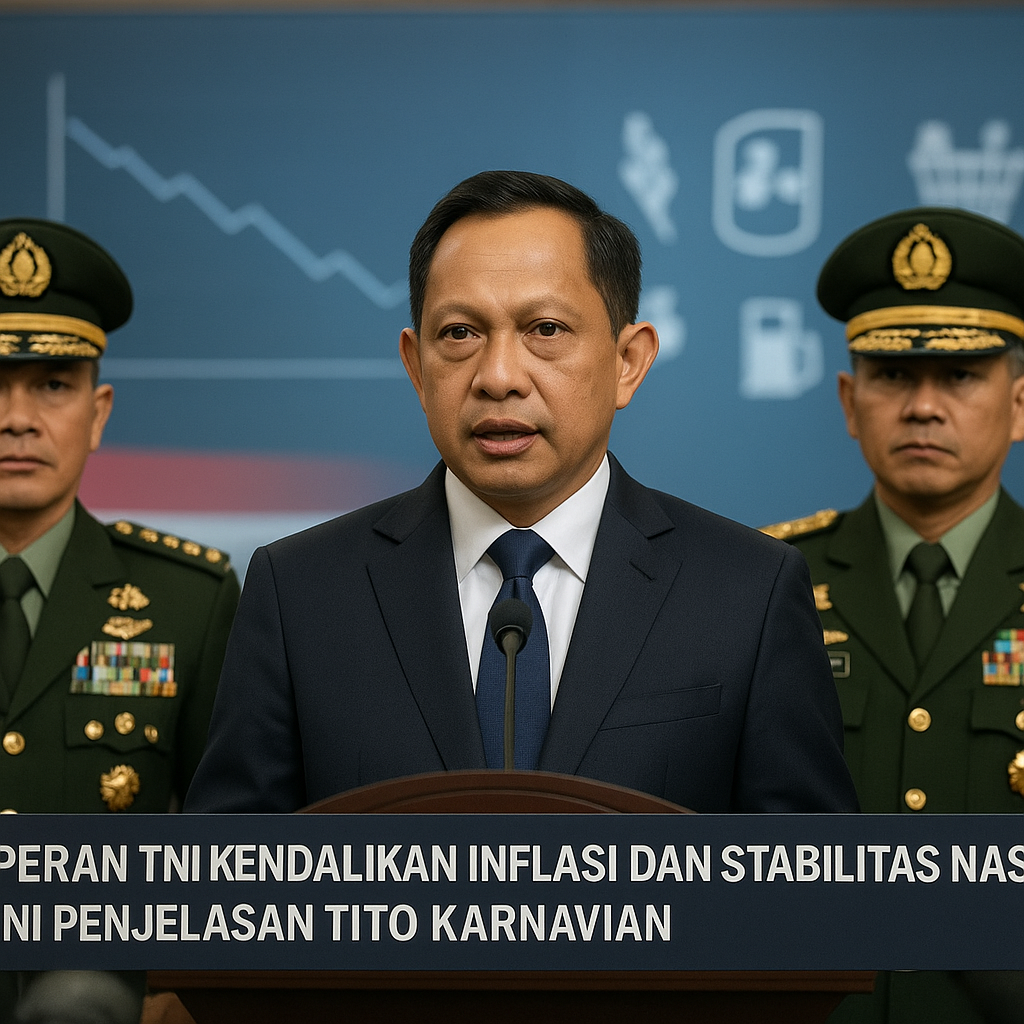 Peran TNI Kendalikan Inflasi dan Stabilitas Nasional, Ini Penjelasan Tito Karnavian