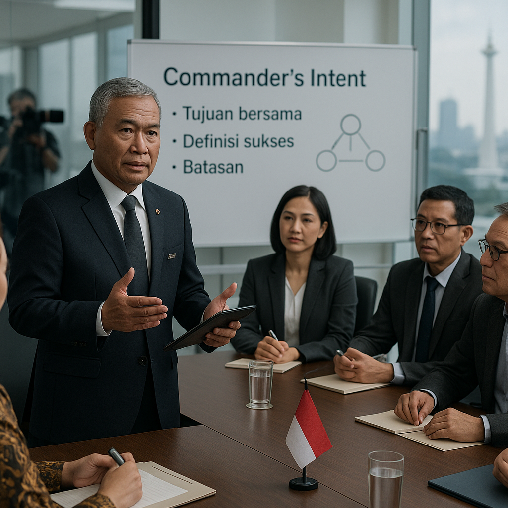 Mantan Panglima TNI Bagikan Prinsip 'Commander's Intent' untuk CEO