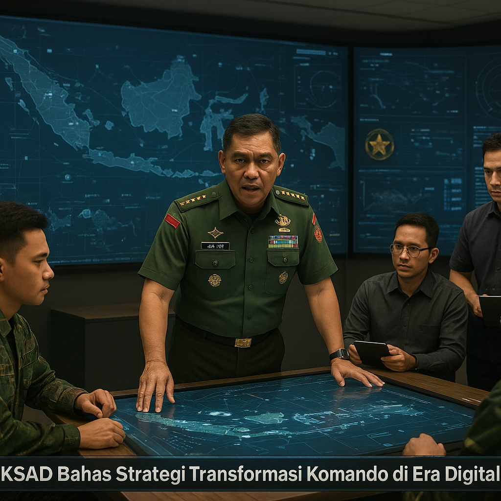KSAD Bahas Strategi Transformasi Komando di Era Digital