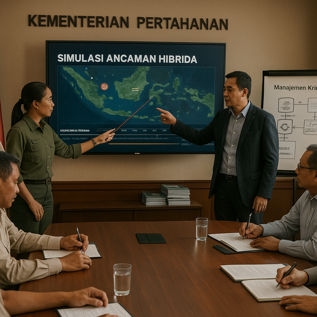 Pelatihan Kepemimpinan Eselon II Kementerian Pertahanan Fokus pada Manajemen Krisis