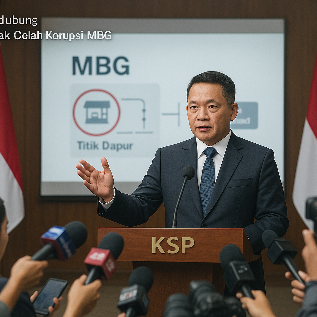 KSP Dudung Sebut Banyak Celah Korupsi MBG, Salah Satunya Jual Beli Titik Dapur