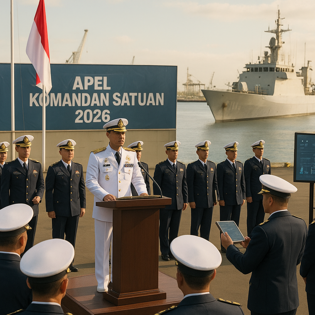 TNI AL Gelar Apel Komandan Satuan 2026, Perkuat Integrasi dan Transformasi Operasi Intelijen