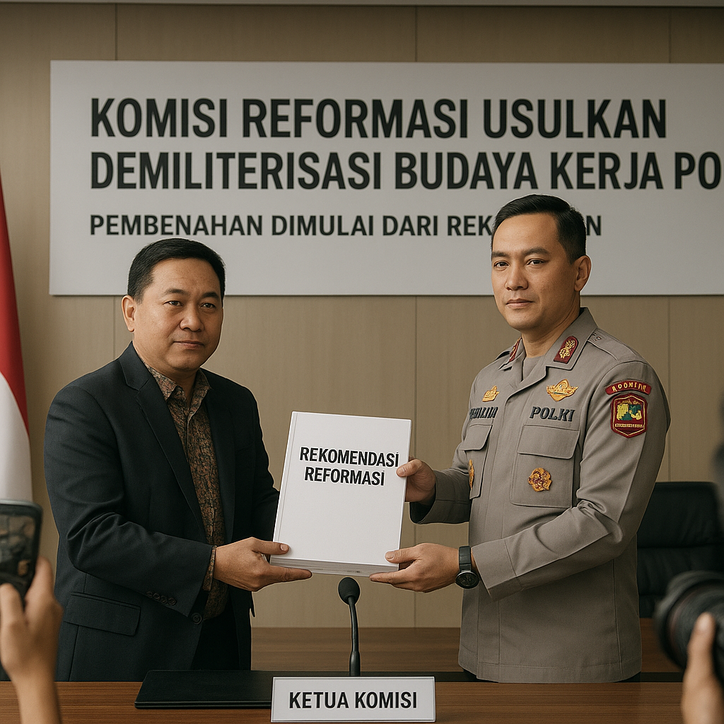 Komisi Reformasi Usulkan Demiliterisasi Budaya Kerja Polri, Pembenahan Dimulai dari Rekrutmen