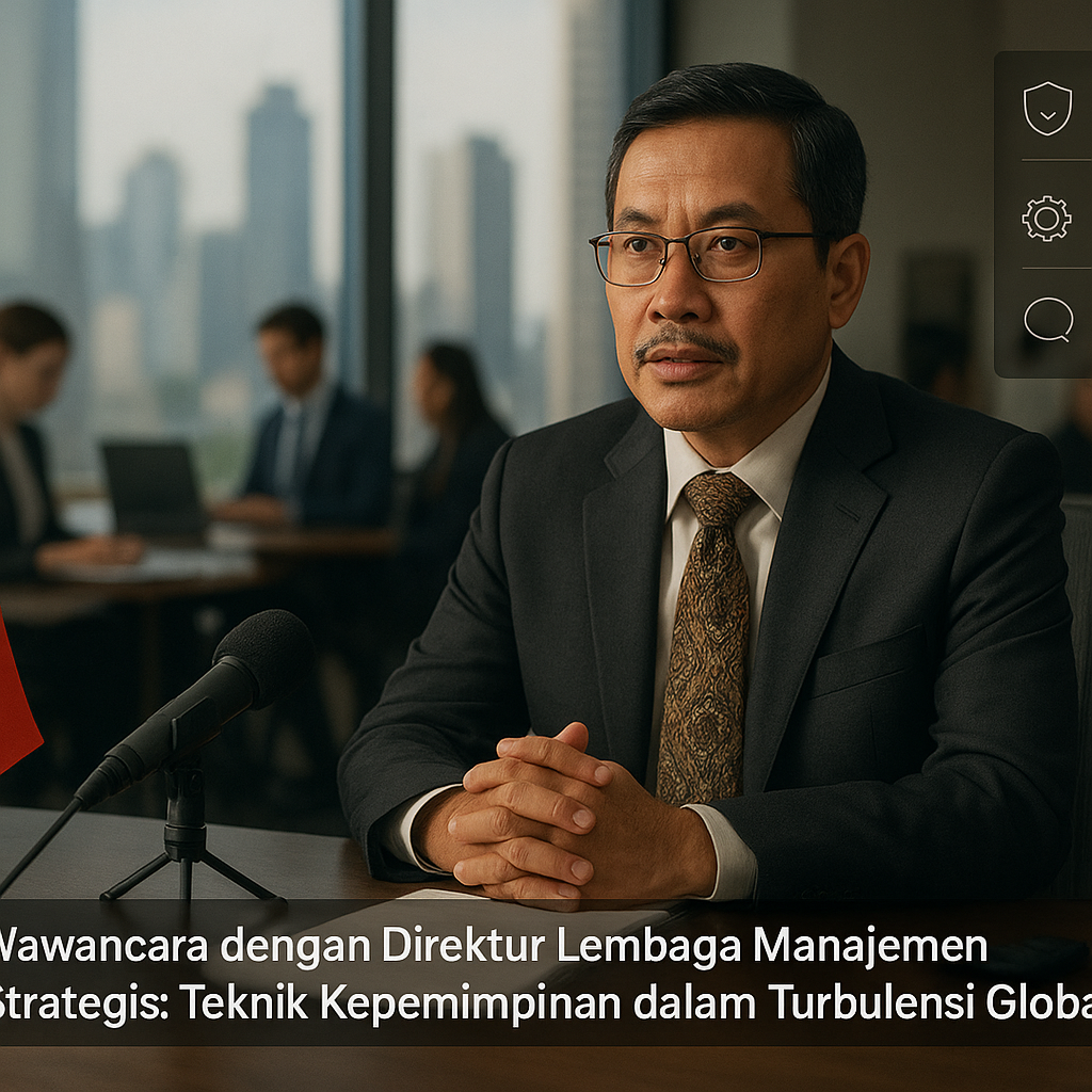 Wawancara dengan Direktur Lembaga Manajemen Strategis: Teknik Kepemimpinan dalam Turbulensi Global