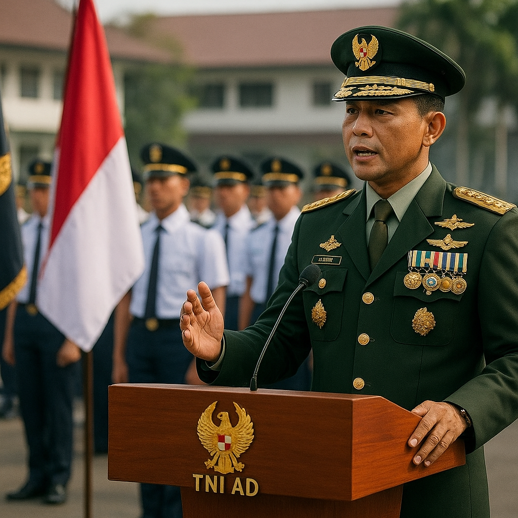 Kasad Beri Wejangan ke Taruna Akmil: Pemimpin Harus Jadi Contoh Integritas dan Kerja Keras
