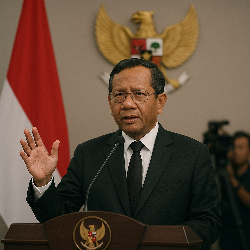 Mahfud Ungkap Alasan Polri Tak Diubah Jadi Kementerian Keamanan