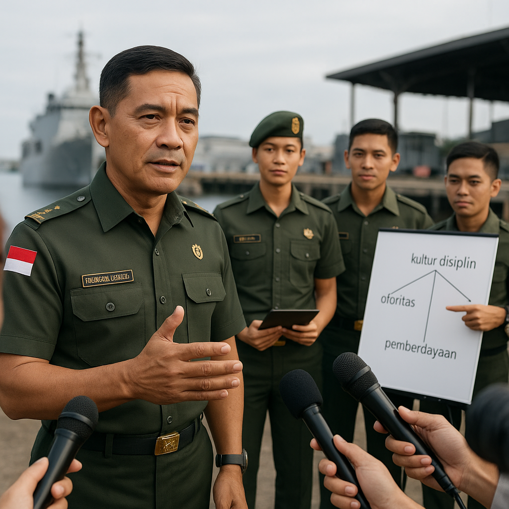 Wawancara Dengan Komandan Jenderal Marinir Tentang Kultur Disiplin Dalam Transformasi Organisasi