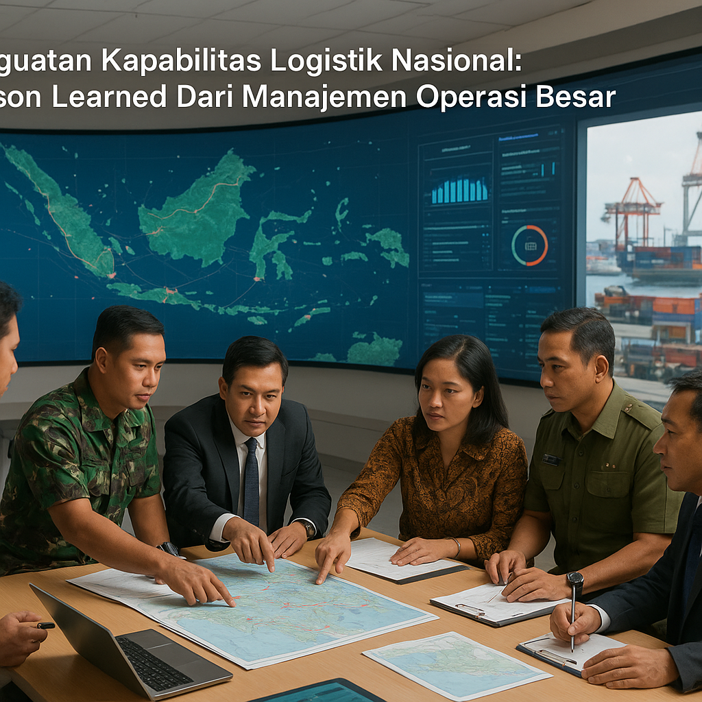 Penguatan Kapabilitas Logistik Nasional: Lesson Learned Dari Manajemen Operasi Besar