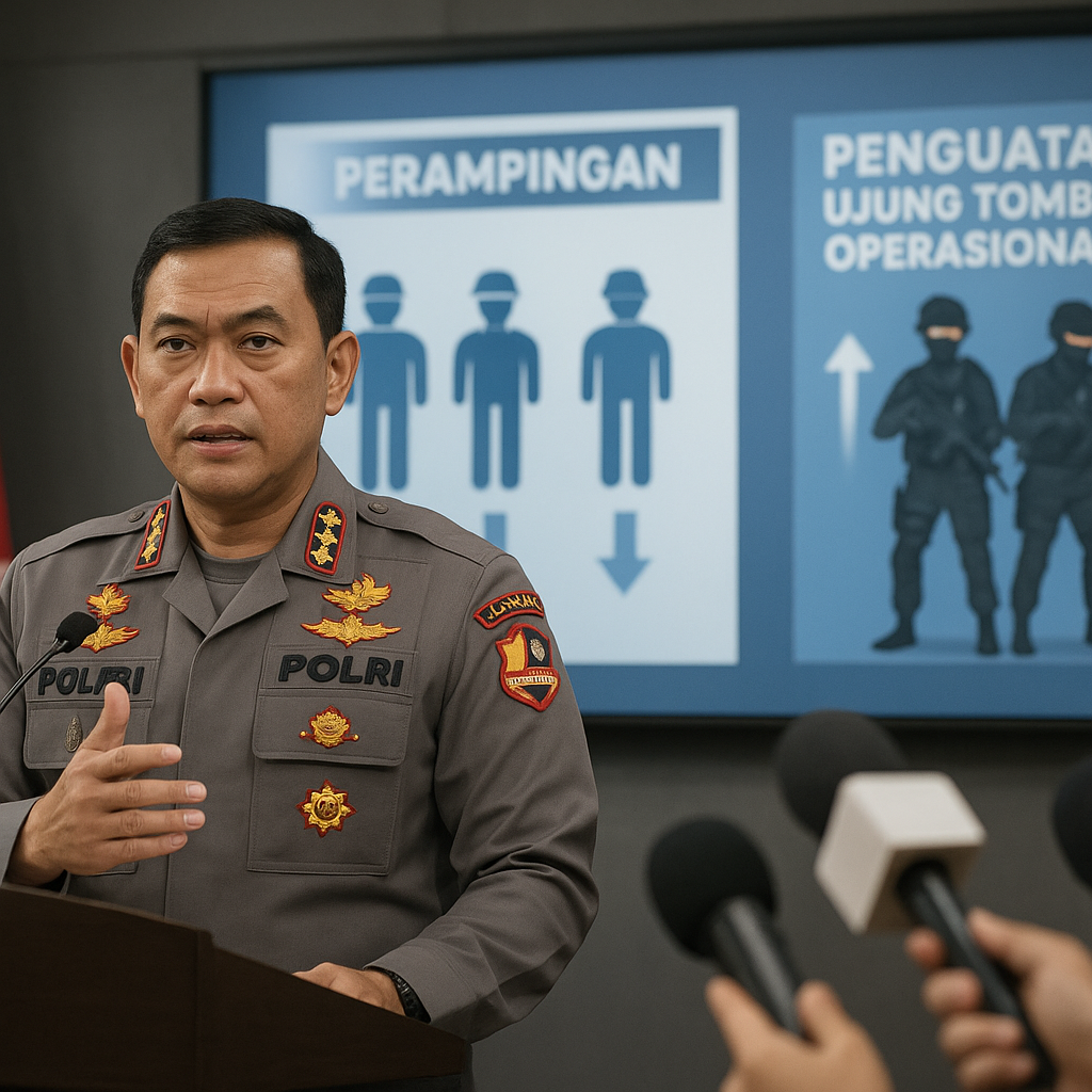 Soal Ketimpangan Personel Polri, Kapolri: Ada yang Harus Dirampingkan dan Diperkuat