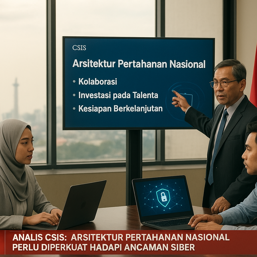 Analis CSIS: Arsitektur Pertahanan Nasional Perlu Diperkuat Hadapi Ancaman Siber