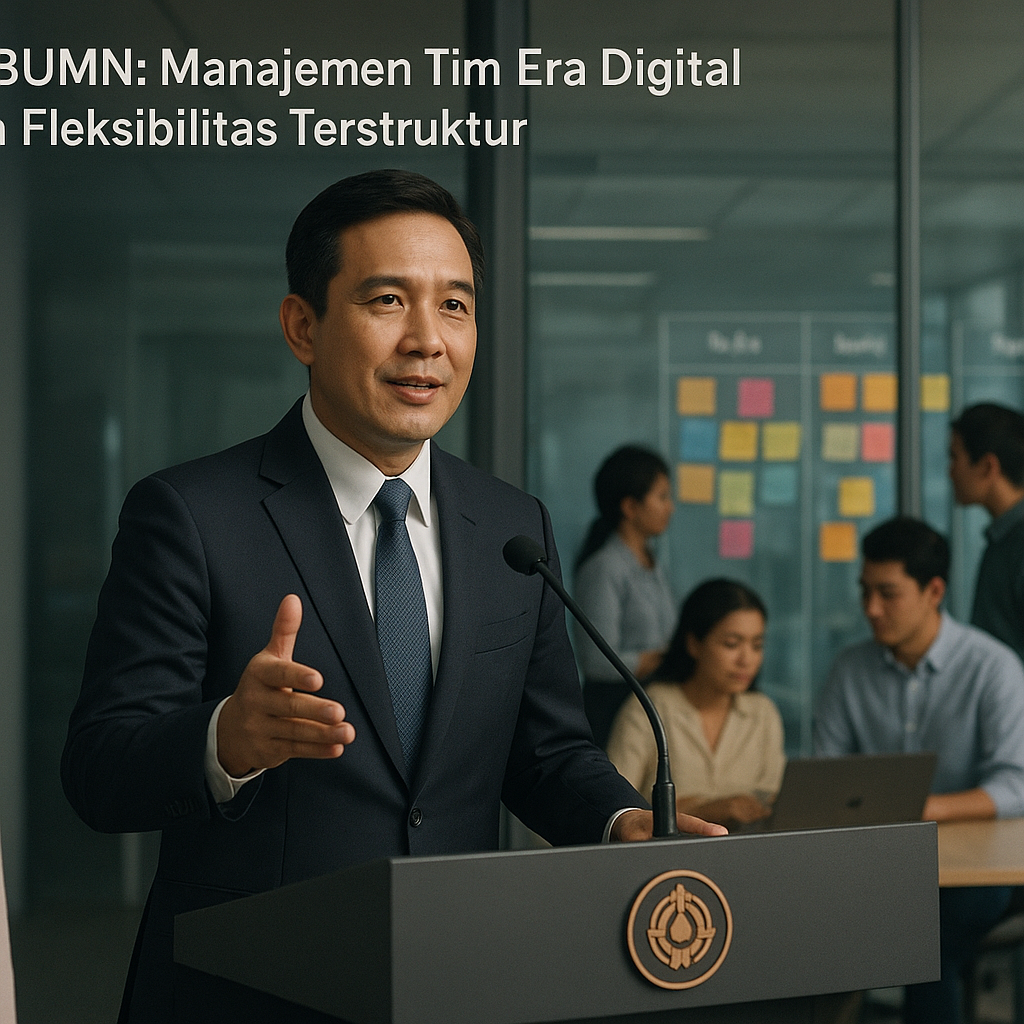 CEO BUMN: Manajemen Tim Era Digital Butuh Fleksibilitas Terstruktur
