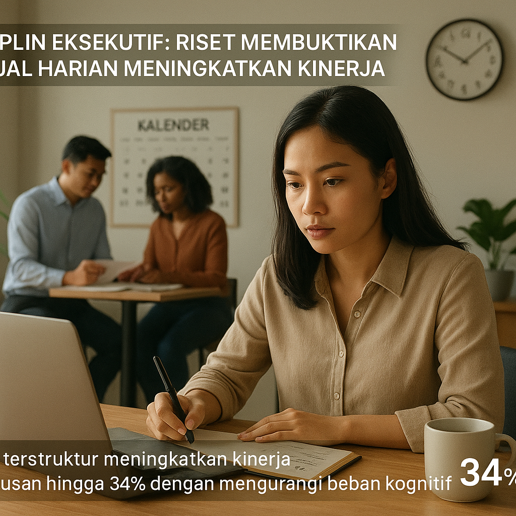 Disiplin Eksekutif: Riset Membuktikan Ritual Harian Meningkatkan Kinerja