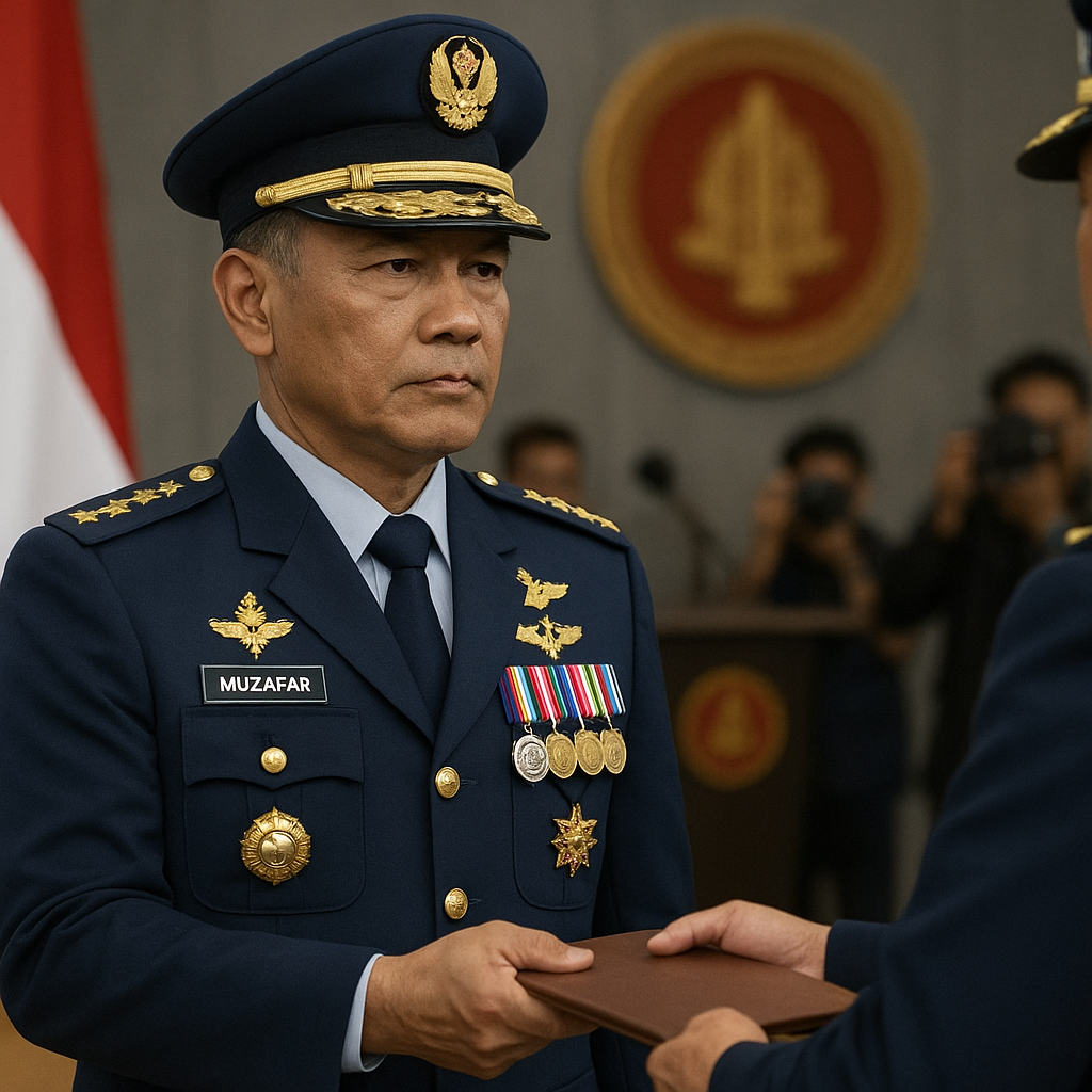 Marsdya TNI Muzafar Ditunjuk Jadi Pangobwilhan II