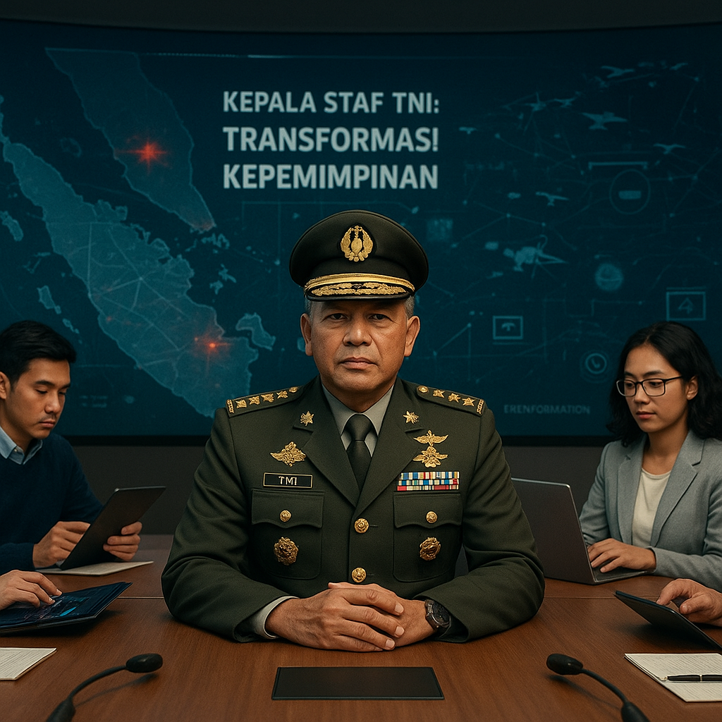 Kepala Staf TNI: Transformasi Kepemimpinan Kunci Hadapi Ancaman Hibrida