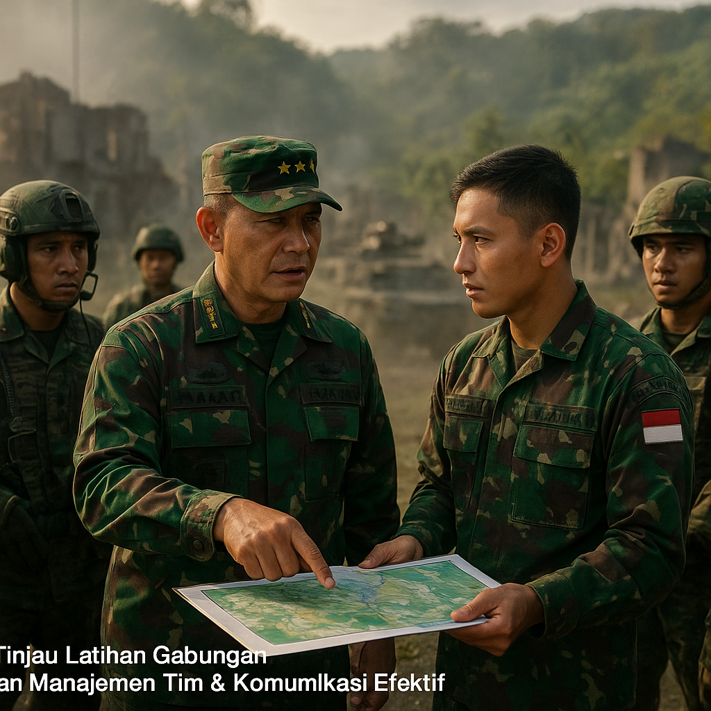 Kasad Tinjau Latihan Gabungan, Tekankan Pentingnya Manajemen Tim di Medan Kompleks