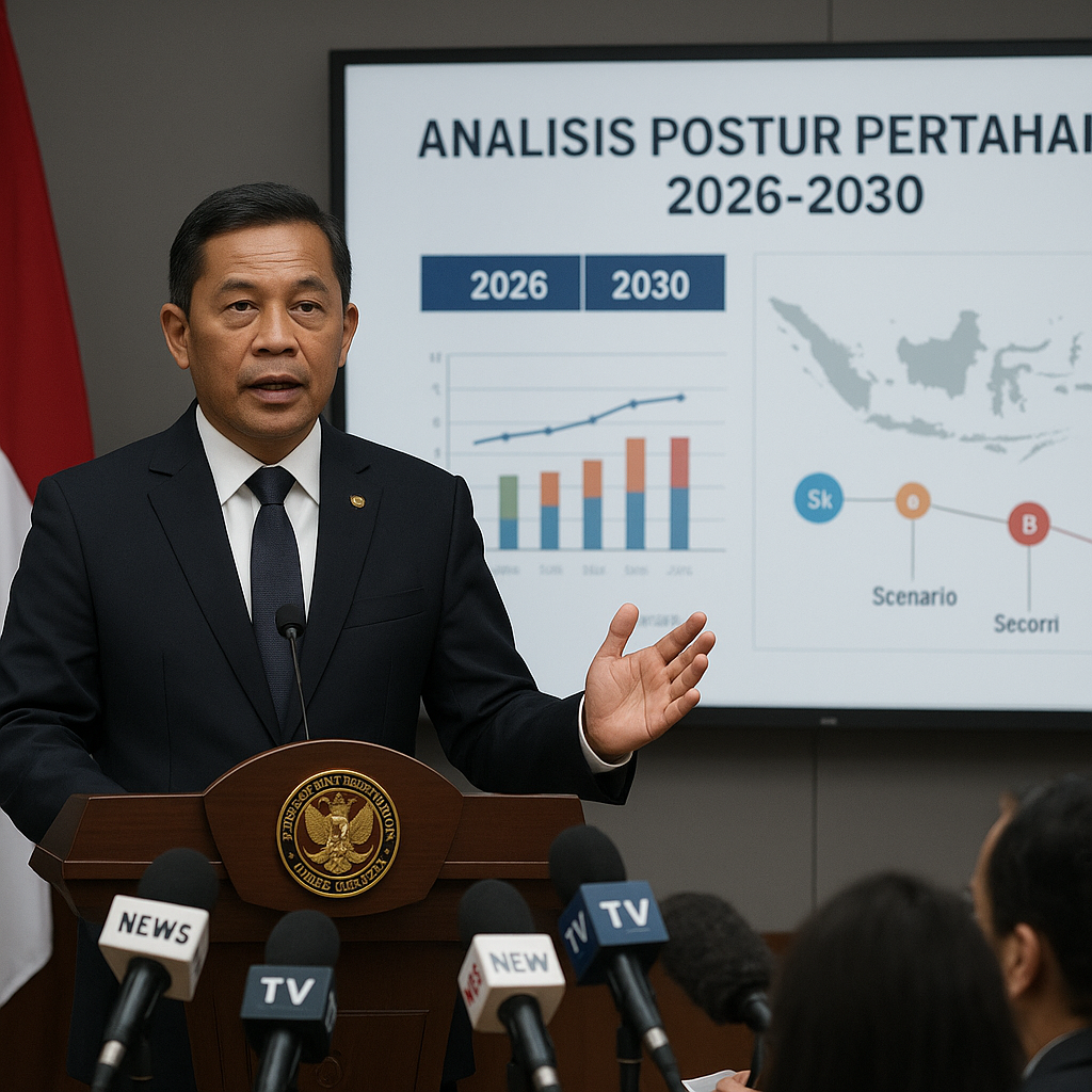 Dirjen Strategi Pertahanan Kemhan Paparkan Analisis Postur Pertahanan 2026-2030
