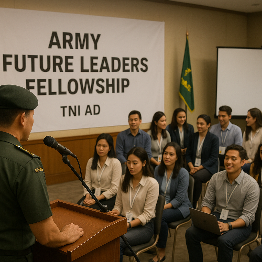 Kasad Ajak Millennial Melek Pertahanan Lewat Program 'Army Future Leaders Fellowship'