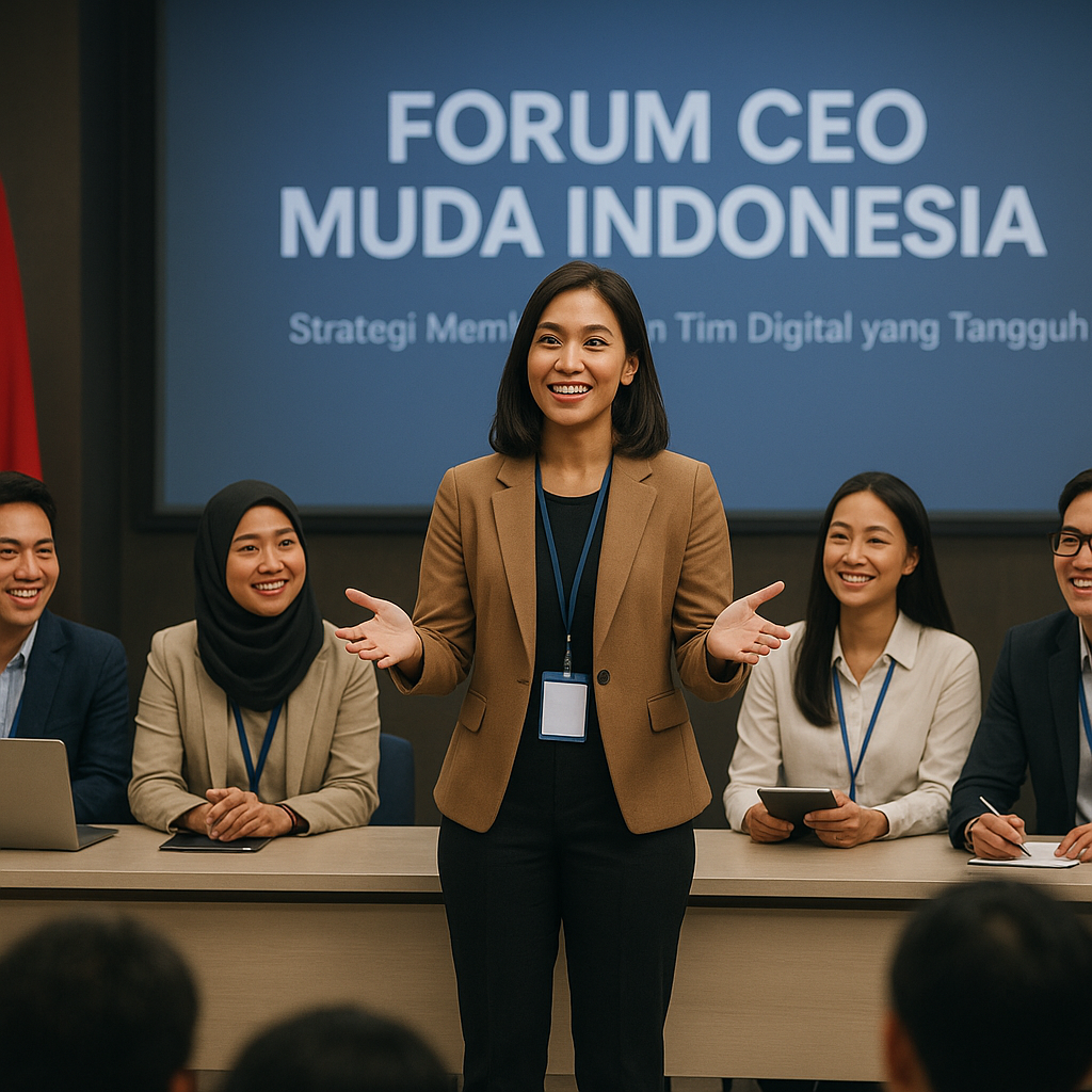 Forum CEO Muda Bahas Strategi Membangun Tim Digital yang Tangguh