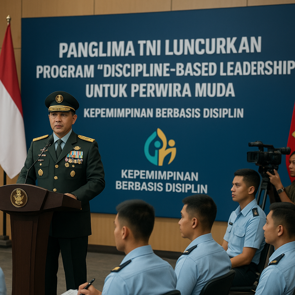 Panglima TNI Luncurkan Program 'Discipline-Based Leadership' untuk Perwira Muda