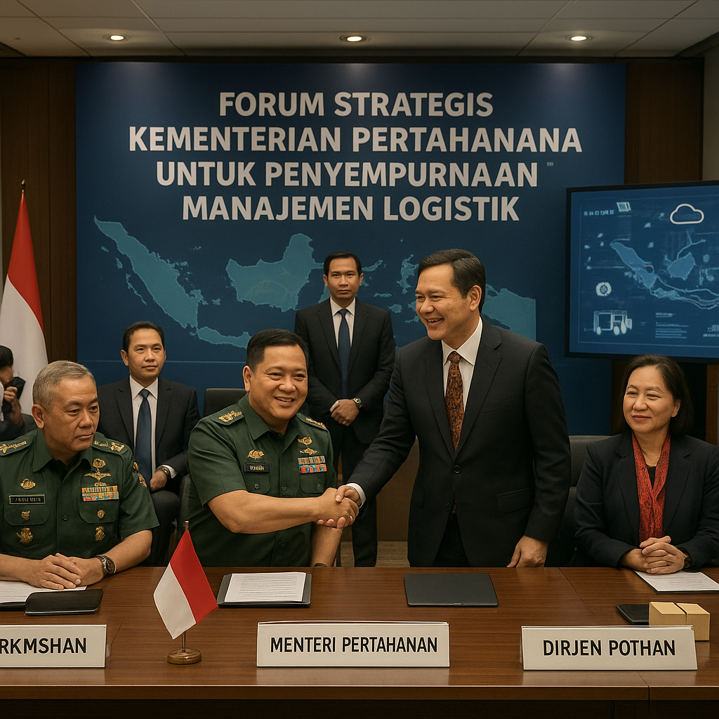 Kementerian Pertahanan Gelar Forum Strategis untuk Penyempurnaan Manajemen Logistik