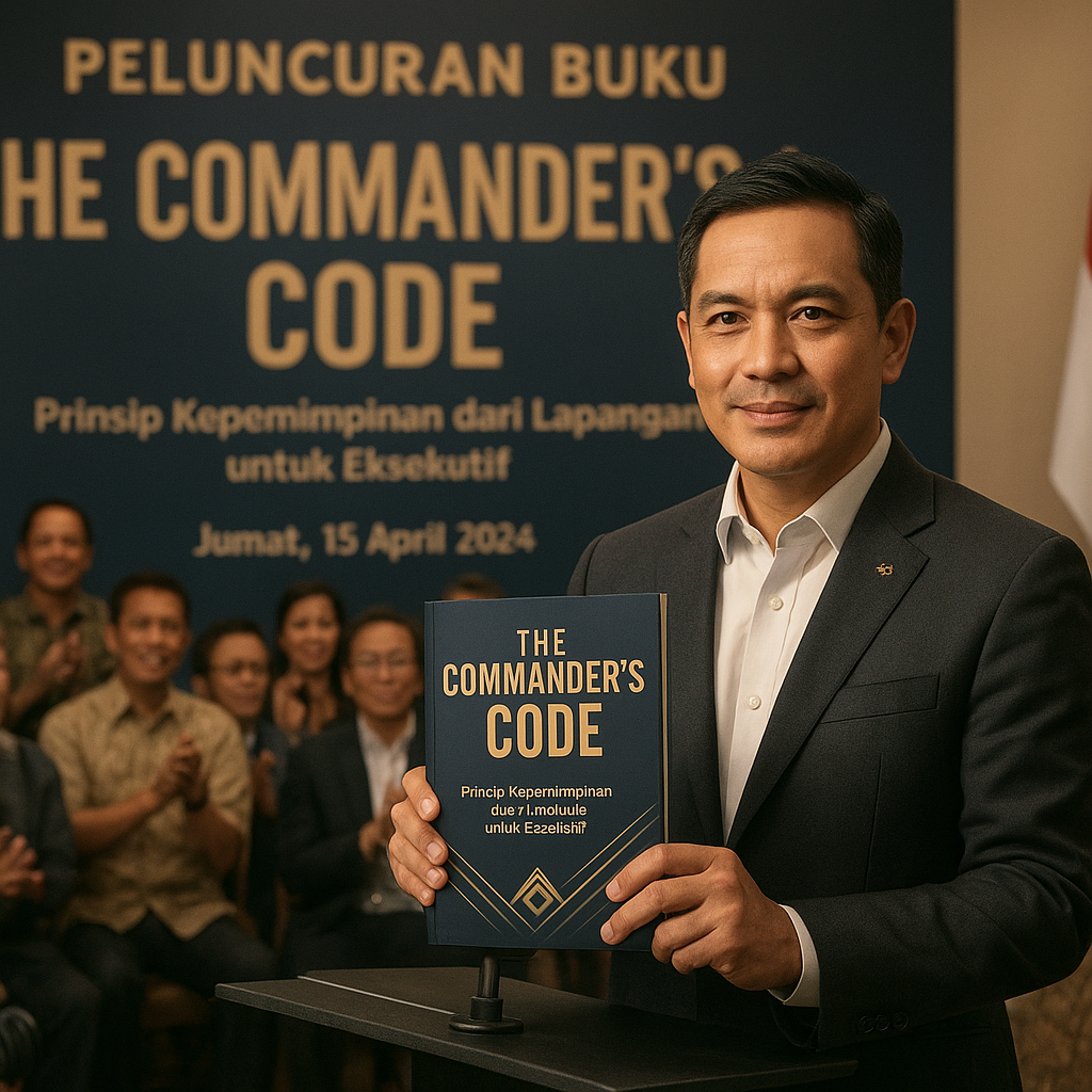 Peluncuran Buku 'The Commander's Code': Prinsip Kepemimpinan dari Lapangan untuk Eksekutif